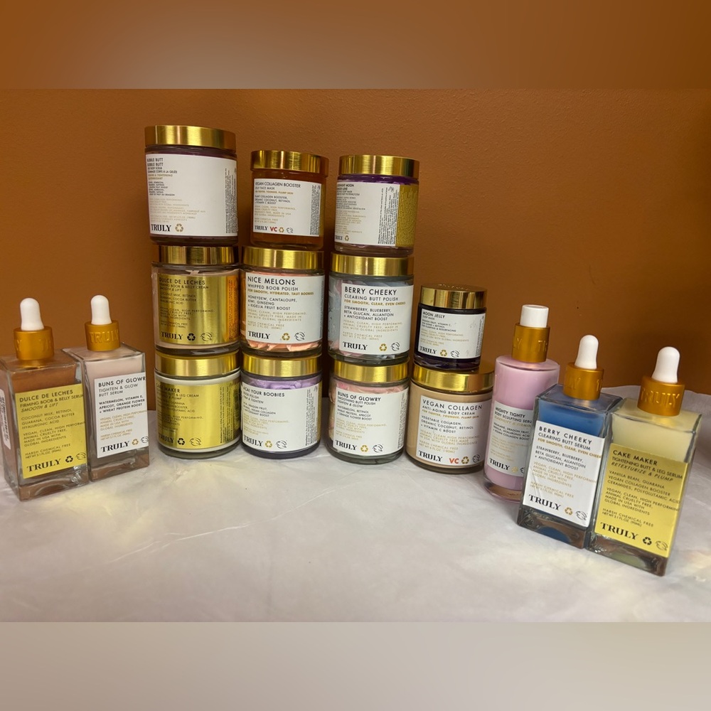 Truly Creams & Lotions LARGE Bundle /  Lot of 16